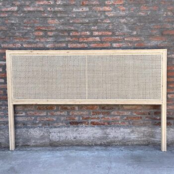 Alternative view of Respaldo de mimbre King - Natural