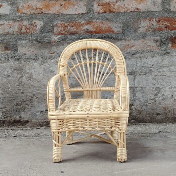 Alternative view of Silla de mimbre para muñecas