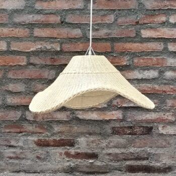 Alternative view of Lámpara de mimbre Mantarraya - Natural