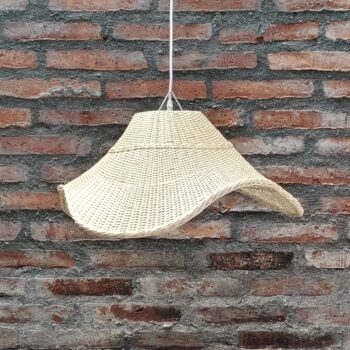 Lámpara de mimbre Mantarraya - Natural